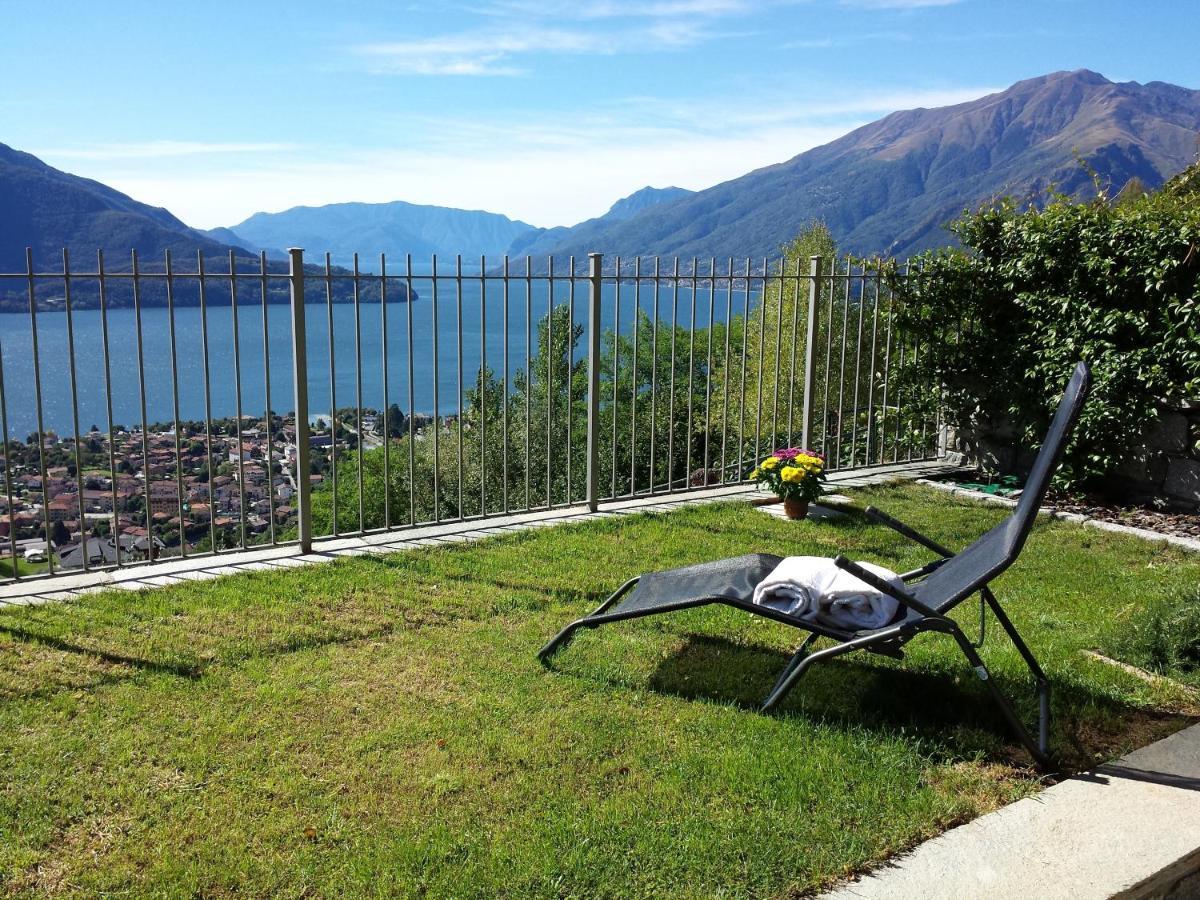 Vercana Villa Valuri Vista Magnifica Sul Lago Di Como Appartamento Piano Terra מראה חיצוני תמונה